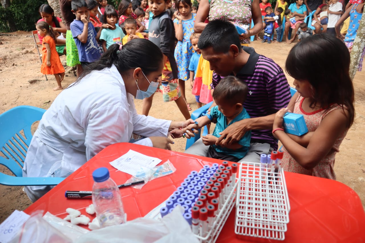 Atención comunitaria de salud realizada junto a aliados institucionales