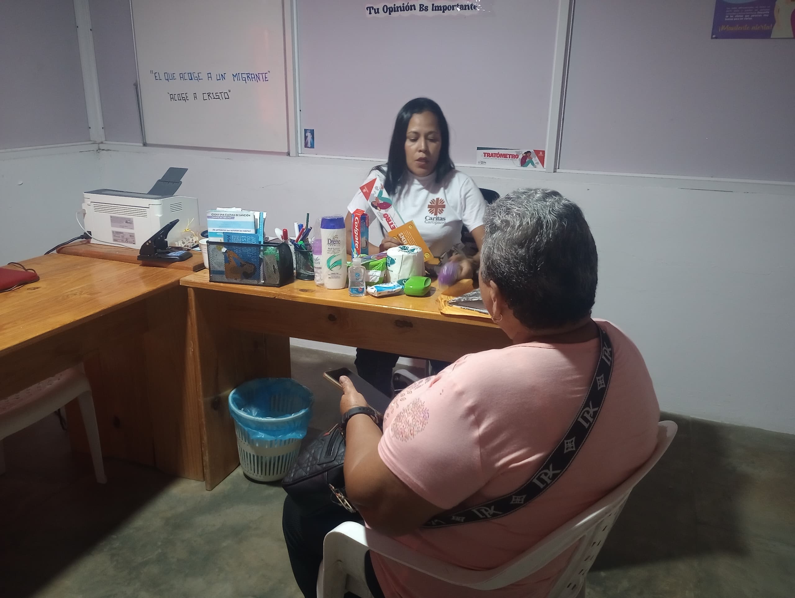 Atención y presencia de movilidad humana en comunidades costeras
