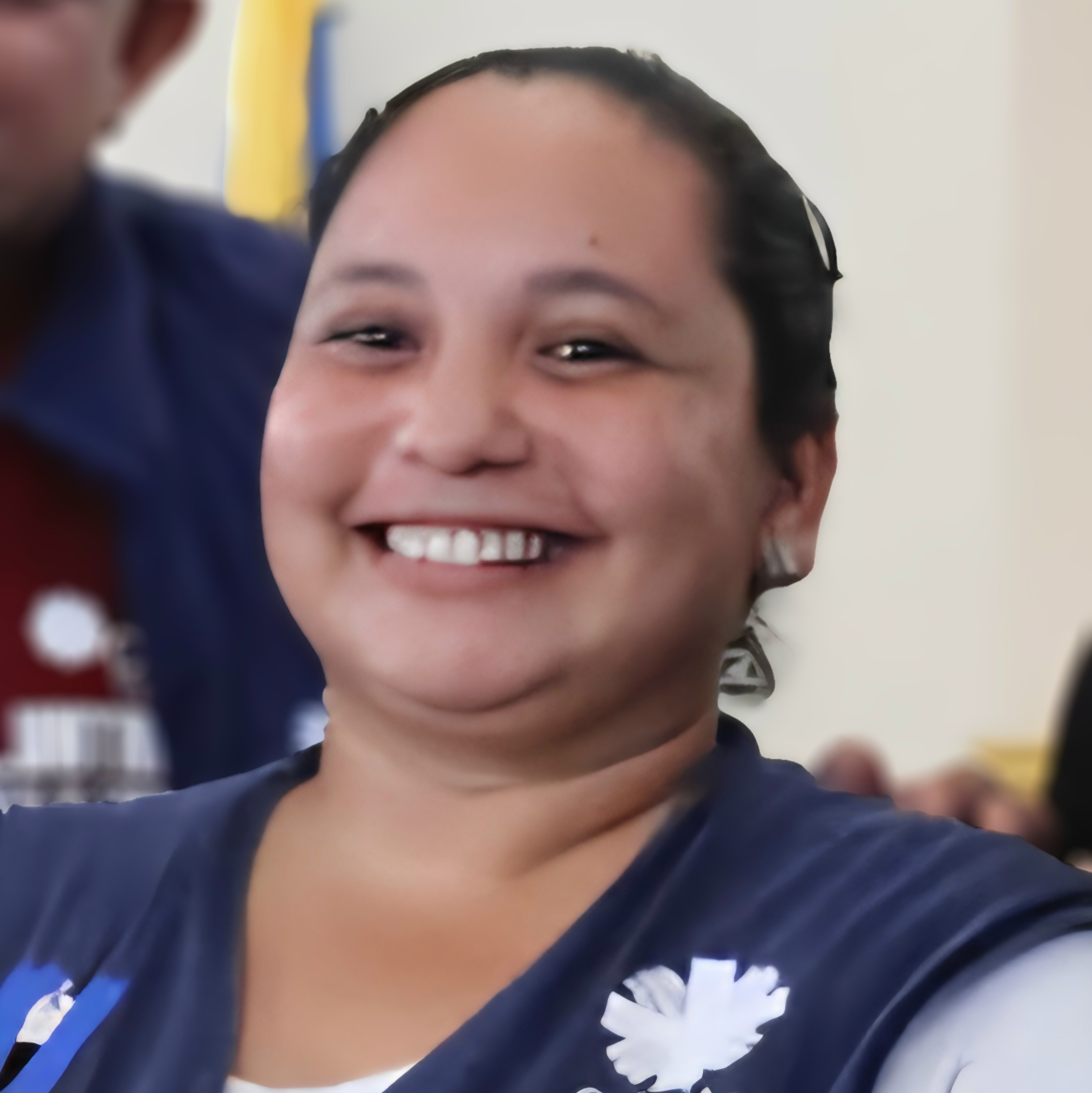 Monserrat Bravo, secretaria de Cáritas Carúpano